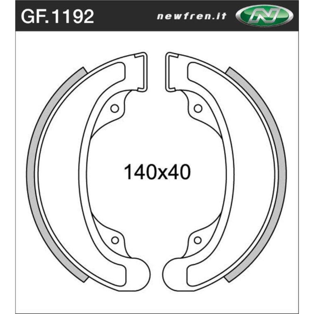 thumbnail interactive-video image 1 of EBC Organic Front Brake Pads For Honda CB250N CB250RS CB250T – 1978-1984, FA45, UK Made 1 of 3