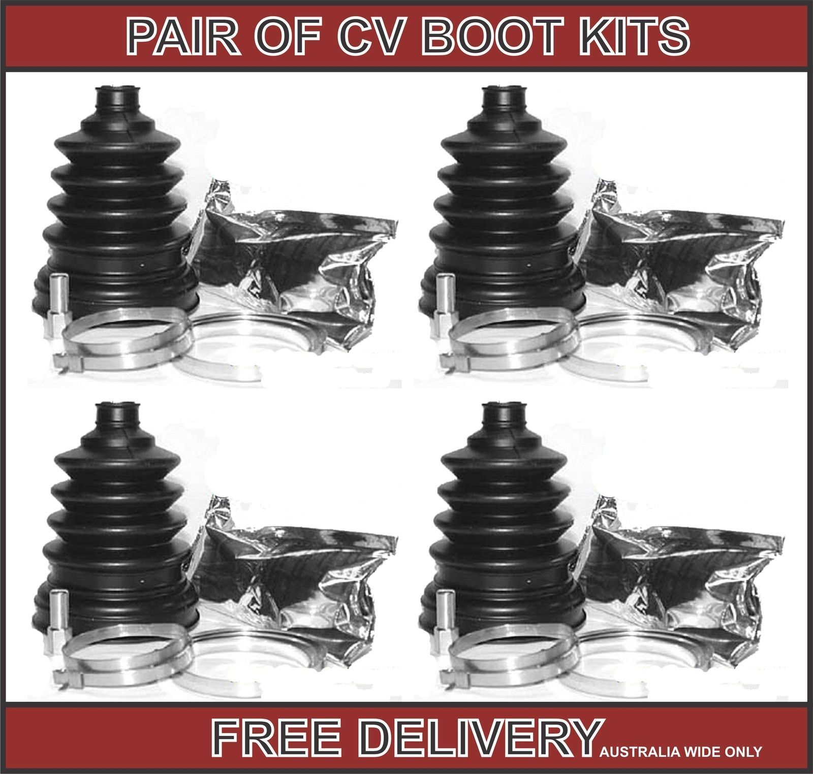 Universal Yamaha Atv Farm Quad Cv Boot Four Pack Replacement For Most Atv Quads Ebay