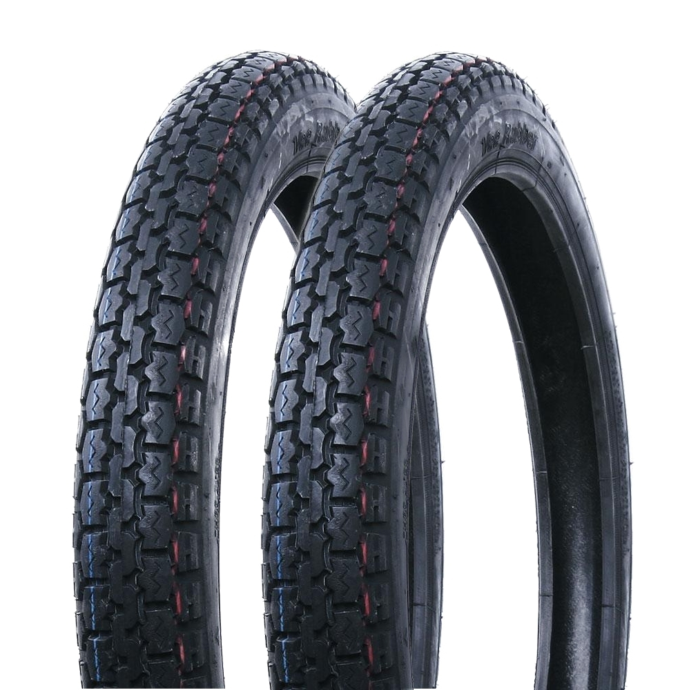 Two 17 Inch Tires Tyres for Honda CT110 4-Ply 1991 to 12013 Models
