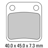 Ferodo Sintered Front Brake Pad for Honda CR80R Small Wheel 1986 to 2003