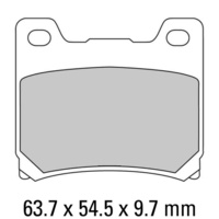 Ferodo Platinum Carbon Grip Front Brake Pads for Yamaha XJ600 1984-1985