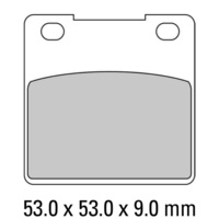 Ferodo Platinum Carbon Grip Rear Brake Pads for Suzuki RG250 Gamma 1986-1987