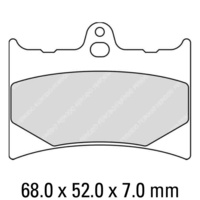 Ferodo Platinum Carbon Grip Front Brake Pads for KTM 250 GS Enduro 1986-1987