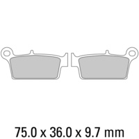 Ferodo Rear Brake Pad for Honda CR80 1992 to 2002 CR85 2003 to 2007