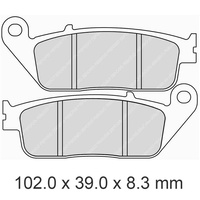 Ferodo Sintered HH Front Brake Pads for Honda VT250C Magna 1994-2003