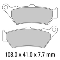 Ferodo Front Brake Pads Sintered Grip ST for BMW G650GS 2009 to 2013