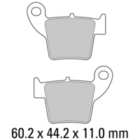 Ferodo Sintered Off Road Rear Brake Pads for Honda CRF450X 2005-2016