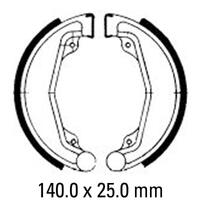 FERODO Front Brake Shoe Set for Honda XL175 1974 to 1978
