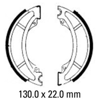 Ferodo Front Brake Shoes for Yamaha IT250 1984 | IT465 1981 1982