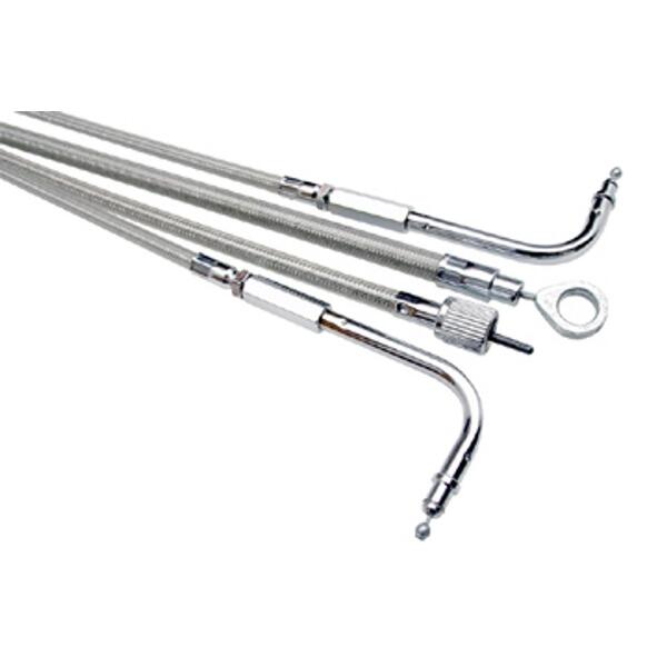 Motion Pro Cable, Cable, Armor Coat, Clutch, XVS1300 2007-09 +4", 2011-15 (+3")