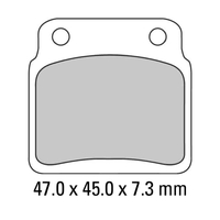Rear Brake Pads ATV Sintered for Kawasaki KSF400 2003 to 2006