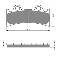 Newfren Brake Pads - Front