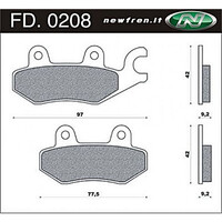 Brake Pad - Touring Organic
