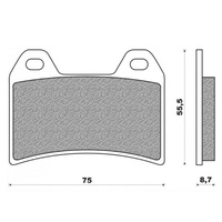 Newfren Brake Pads - Front