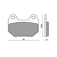 Newfren Brake Pads - Rear