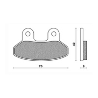 Newfren Brake Pads - Front