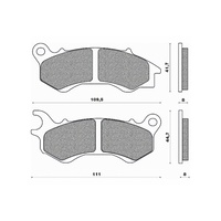 Newfren Front Brake Pad Scooter Elite Organic
