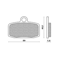 Newfren Brake Pads - Front