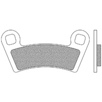 Front Brake Pads ATV Sintered for Polaris 570 RZR EFI 2012 to 2021