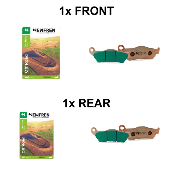Newfren Race Sintered Brake Pad Full Set for KTM 150 XC 2014