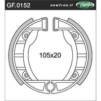 Front Brake Shoes for Piaggio/Vespa Ciao 50 1977 to 2002