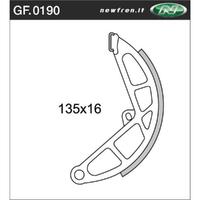 Rear Brake Shoes for Piaggio/Vespa Ciao 50 1977 to 2002