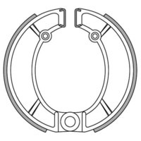 Newfren Front Brake Shoes Standard Line