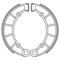 Newfren Brake Shoes - Rear