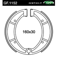 Rear Brake Pads for Husqvarna WR250 1987 to 1989