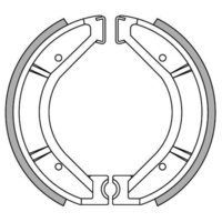 Newfren Front Brake Shoes Standard Line