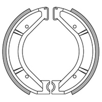 Front Brake Pads for Ossa 125 Cross 1974 to 1976