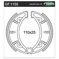 Front Brake Pads for Ossa 350 Trail 1981