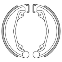 Newfren Brake Shoes - Rear