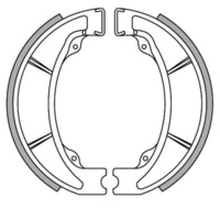 Newfren Front Brake Shoes for Honda CR250R 1983