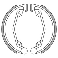 Front Brake Pads for Honda CM250C 1982 to 1983