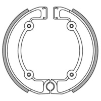 Newfren Rear Brake Shoes Standard Line