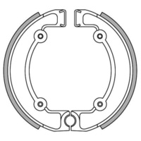 Newfren Brake Shoes - Rear