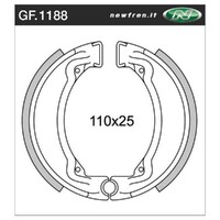 Front Brake Pads for Yamaha RS100 1975 to 1980