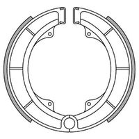 Rear Brake Pads for Suzuki GT550 1976 to 1978