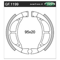 Rear Brake Pads for Suzuki RM80 1982 to 1989