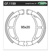 Rear Brake Pads for Yamaha YZ60 1982 to 1984