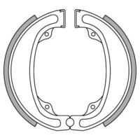 Newfren Front Brake Shoes Standard Line