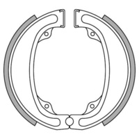 Newfren Front Brake Shoes Standard Line