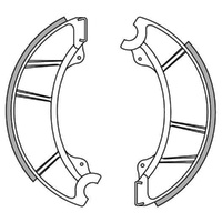 Front Brake Pads for Kawasaki Z250 Twin Spoked 1980 to 1982