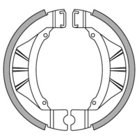 Newfren Front Brake Shoes Standard Line
