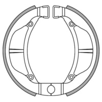 Newfren Front Brake Shoes Standard Line