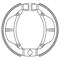 Newfren Front Brake Shoes Standard Line