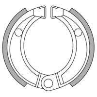 Newfren Front Brake Shoes Standard Line