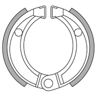 Rear Brake Pads for Kawasaki KFX50 2006 to 2011