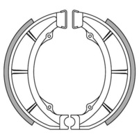 Newfren Rear Brake Shoes Standard Line